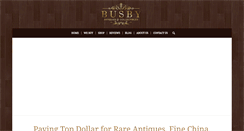 Desktop Screenshot of busbyantiques.com